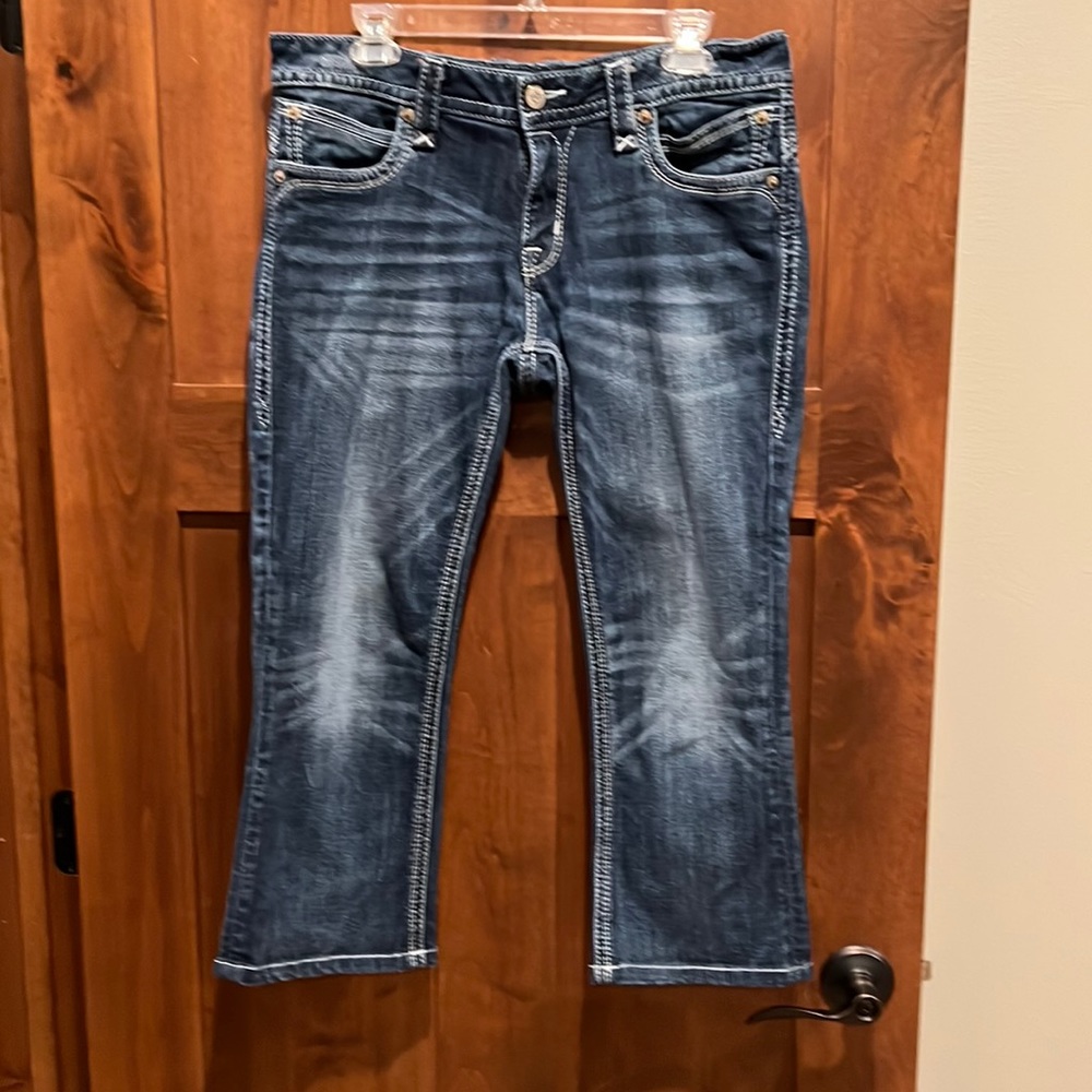 Rock Revival Crop Jeans